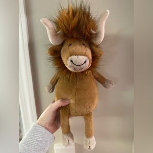 Jellycat Ramone Bull Cow Plush 13" Stuffed Toy Authentic USA Seller NEW